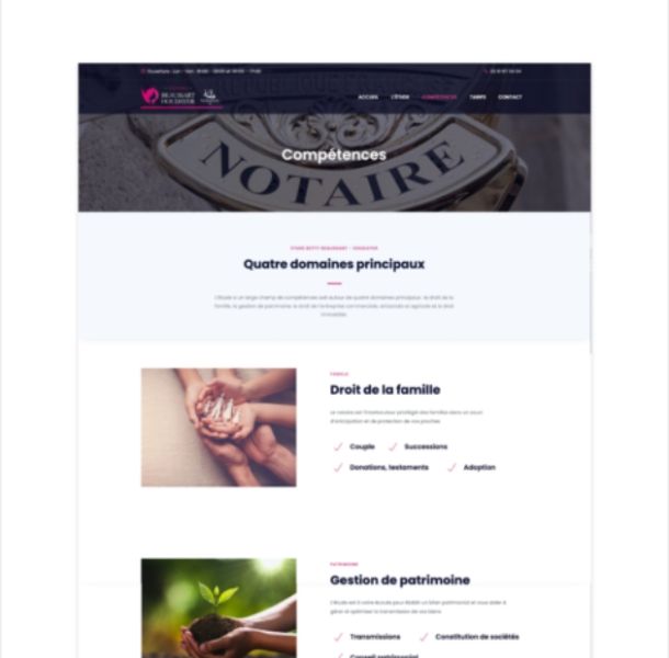 Projet Beaussart-Houdayer – Notaire