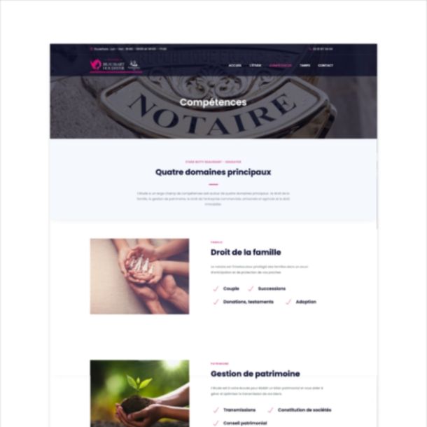 Projet Beaussart-Houdayer – Notaire