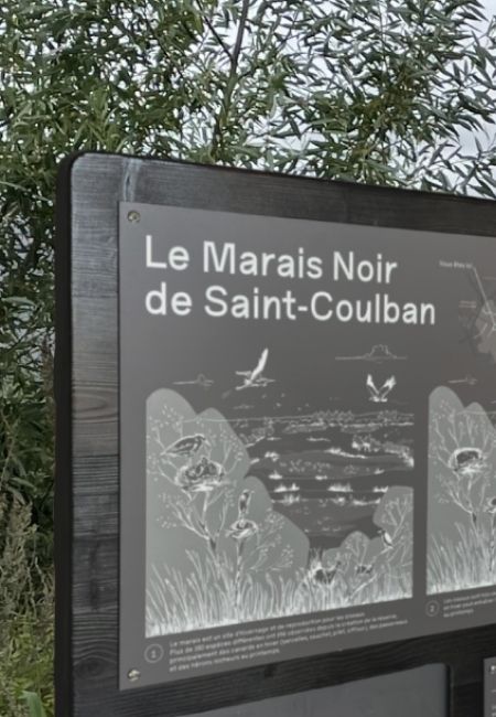 panneau affichage le marais de saint coulban