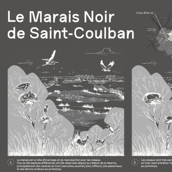 illustration complete du rendu de l'affiche