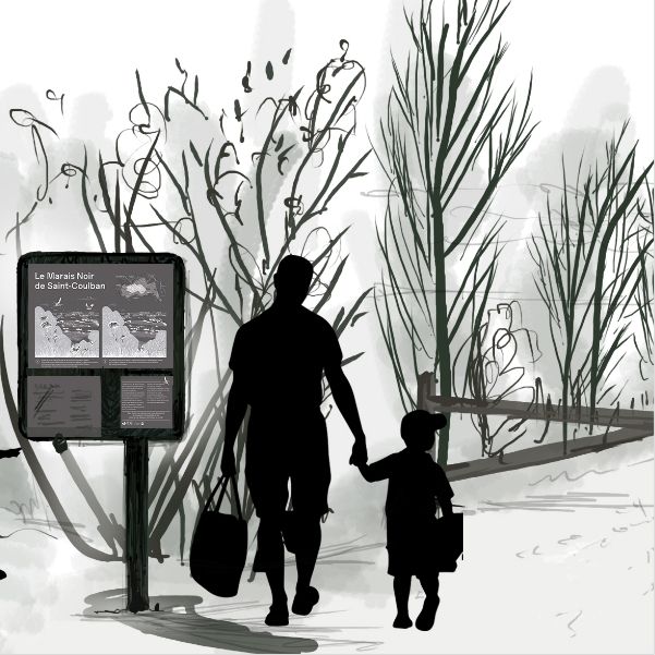 illustration rendu du panneau