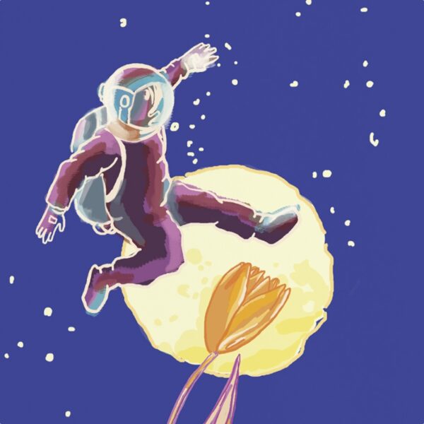 L’Astronaute - Illustration printemps - Été – Image 2