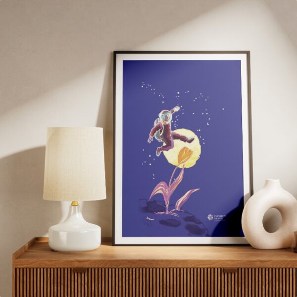 L’Astronaute - Illustration printemps - Été – Image 3